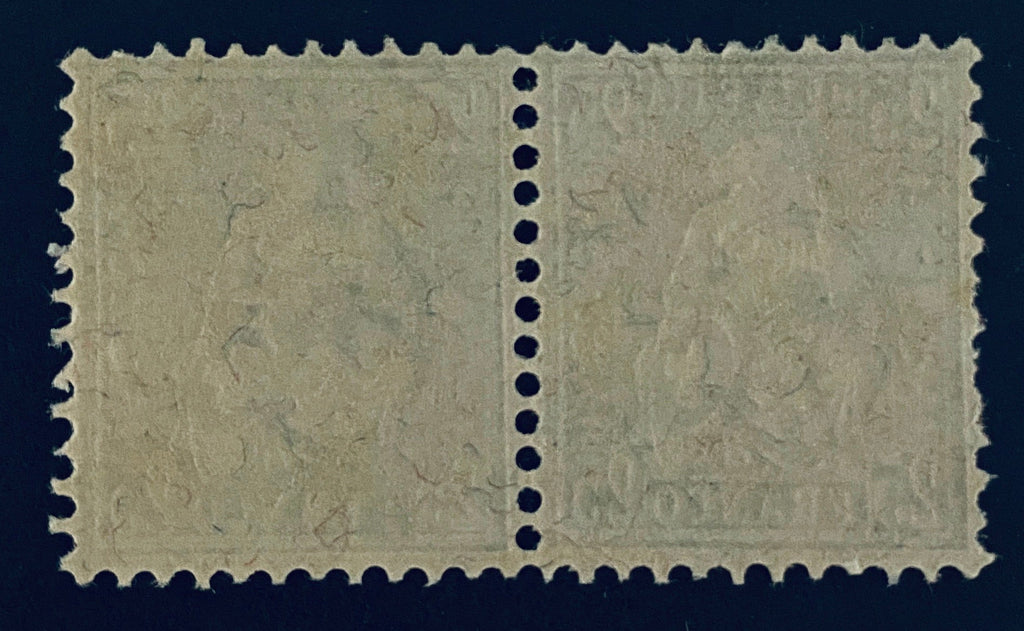 Switzerland PAIR Seated Helvetia 25 Rappen Stamp Scotts Cat #55a Mint